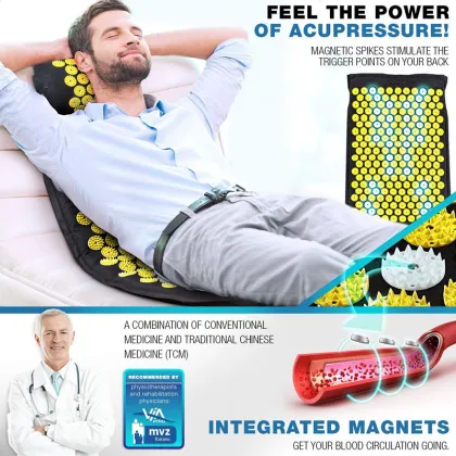 tradition medicine natural wellness magnet therapy mat