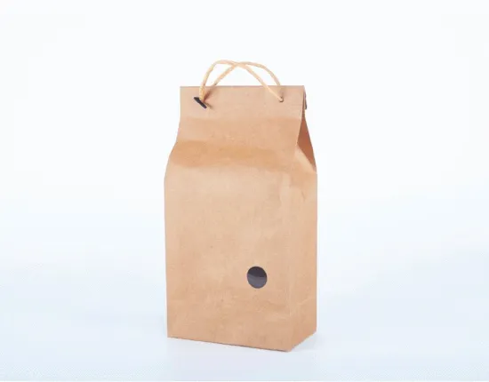 Paper Plastic Flour SOS Packaging Bag