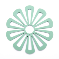 Groothandel European Style Flower Silicone Trivet Mats