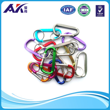Aluminium-Karabiner mit Schlüsselanhänger