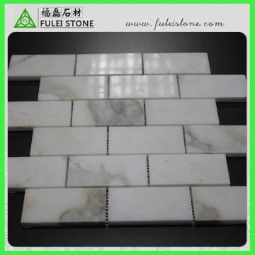 Good Polished Calacatta Gold Mosaic Tile (FLS-969)