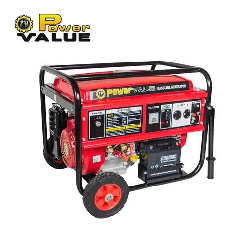 6kw 15hp Gasoline Generator Air Cooled Manual