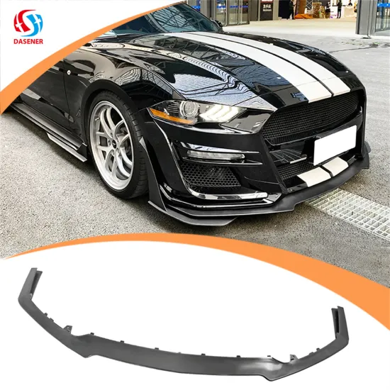 High Quality Kit Front Bumper Lip Splitter for Ford Mustang 2015-2021