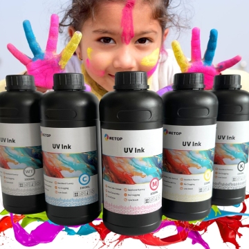 UV -Seiden -Siebdrucktinte für LED -UV -Drucker auf Plastik, Glas und PCB