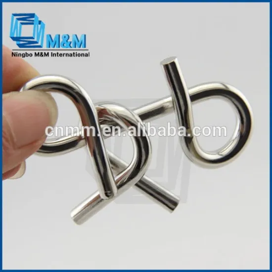 Metal Puzzle Ring Cu Fun 3d Puzzle