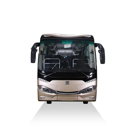 New China Bus: Electric Coach Bus with 450KM Mileage and Pneumatic Swing Door for Dedicated Passenger Lines