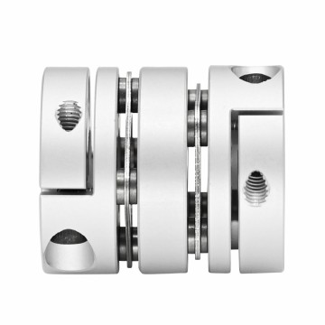 D44 L47 Aluminium membran penjepit kopling disk ganda fleksibel