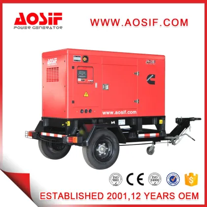 Doosan mobile electric generator 220v dynamo