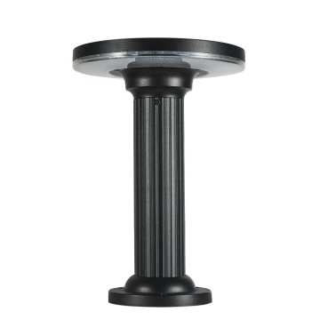 Solar-Powered LED Pillar Lights for Gates
