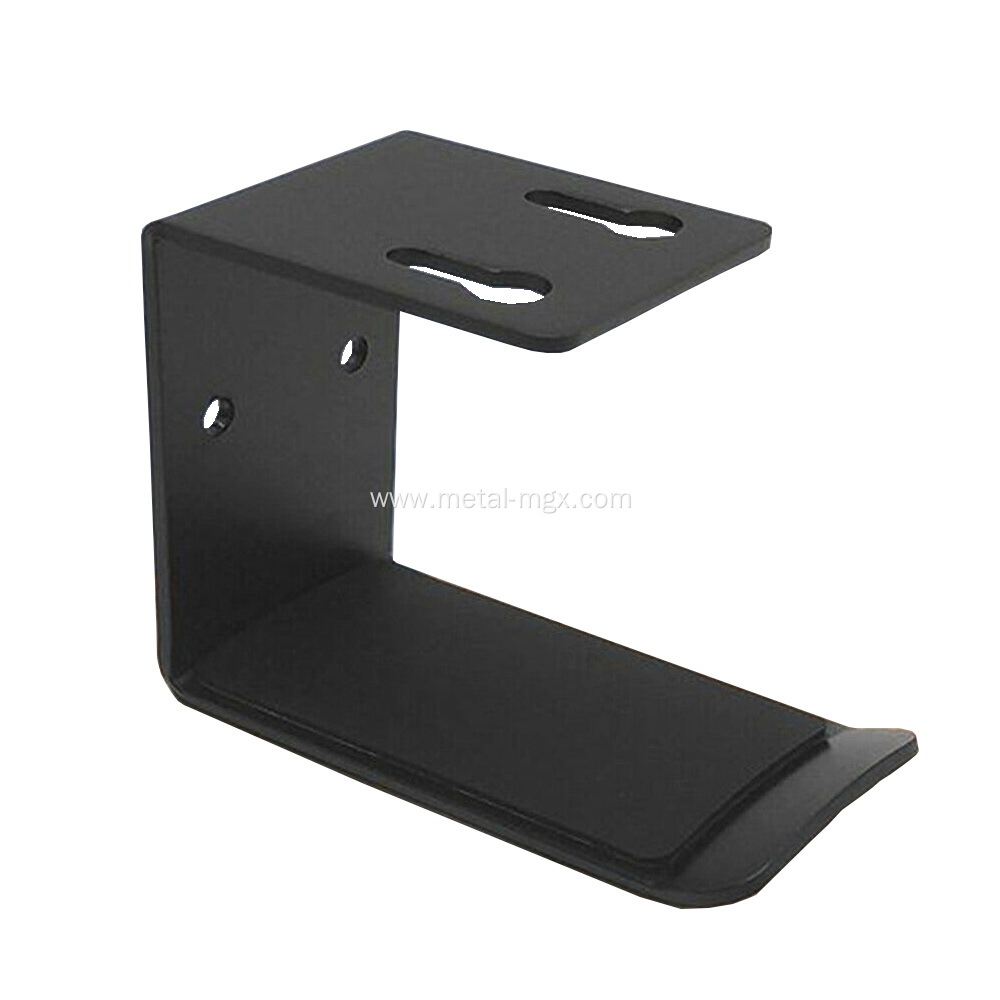 Powder Coated Metal Under Desk Headphone Holder Bracket