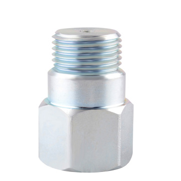 34mm Iron oxygen sensor extension connector M18x1.5