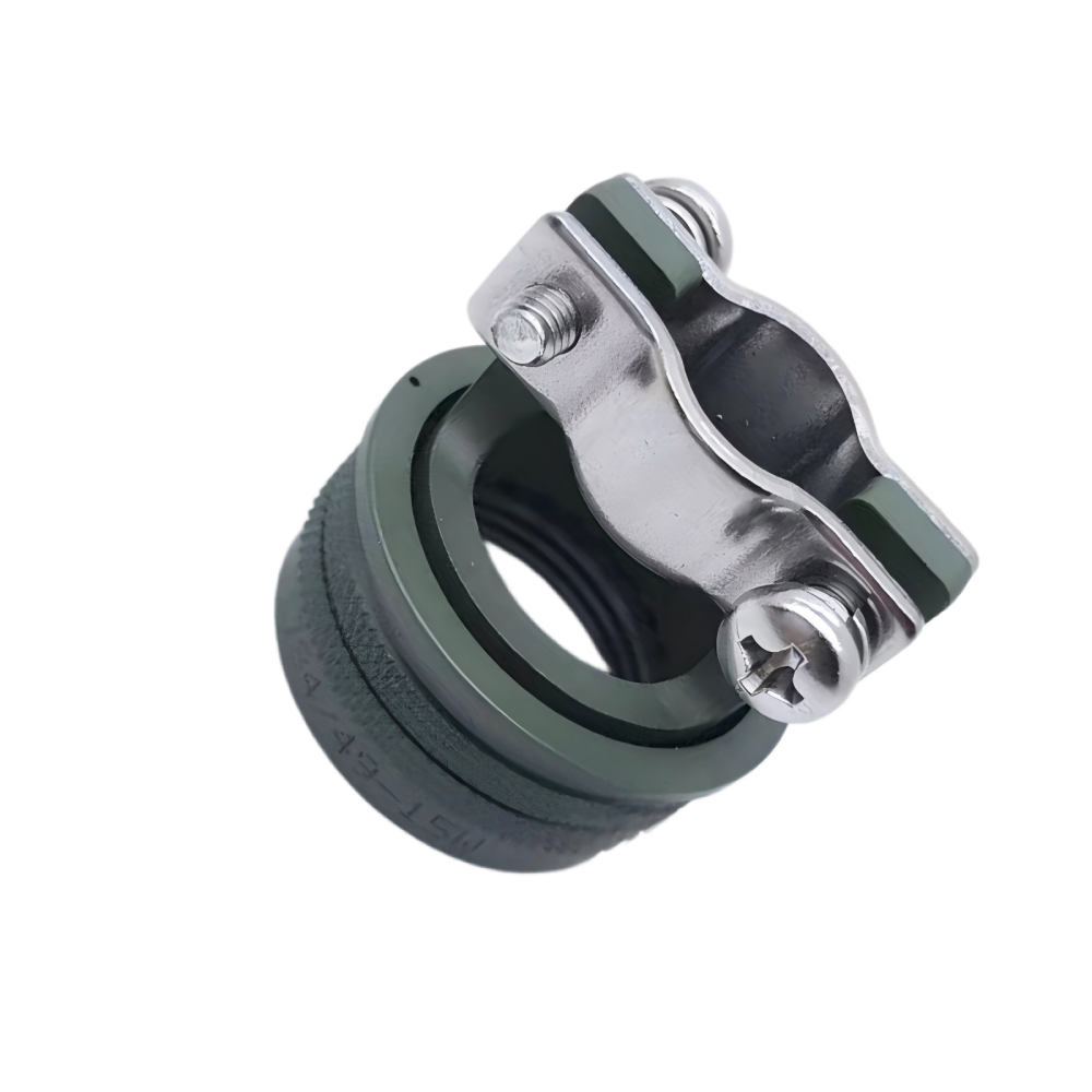 19-Pin Military Aviation Connector JY27467T15B19PN with integrated cable tail assembly J1784-15W