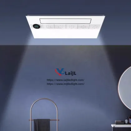 Modern Simple Bedroom Electric Fan Integrated Ceiling Lamp