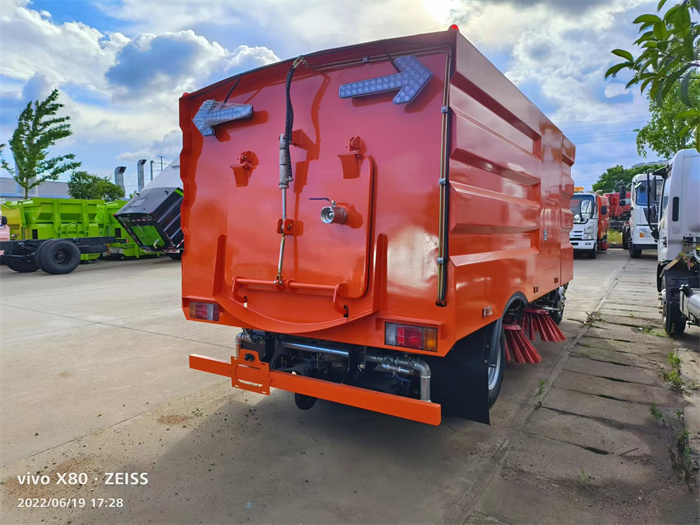 4cbm Road Sweeper Truck