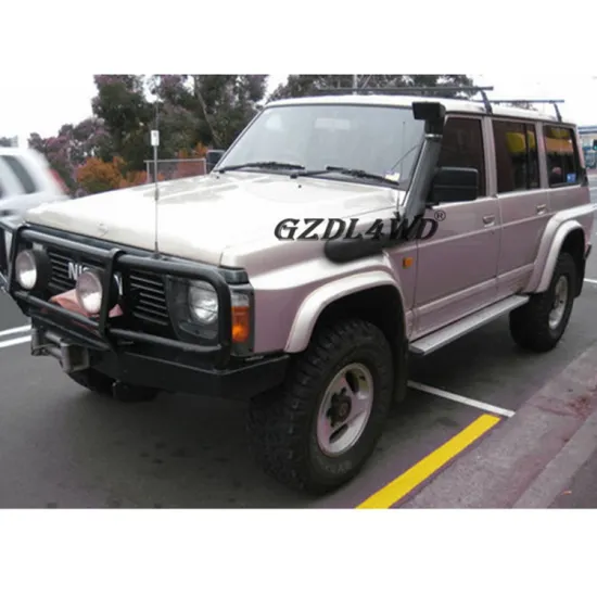 GZDL4WD Off Road 4x4 Accessories: Short Car Snorkel Set for PATROL GQ/Y60 1988-1997