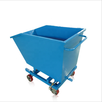 Hot Sale Easy Operation Iron Scrap Collector with 4 Duty Castors