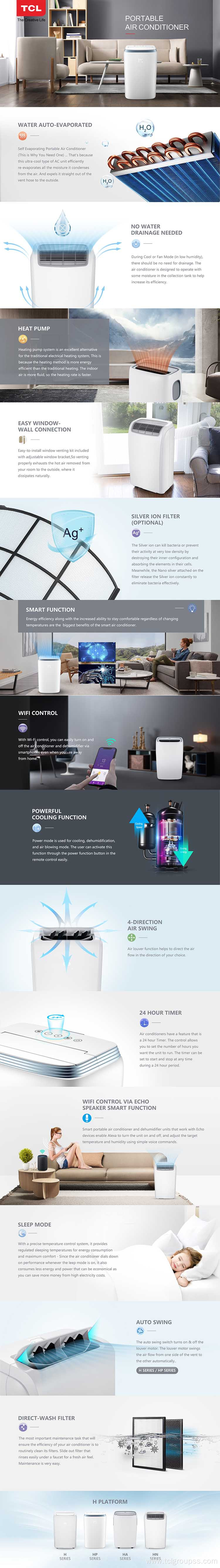 Portable air conditioner HP Series