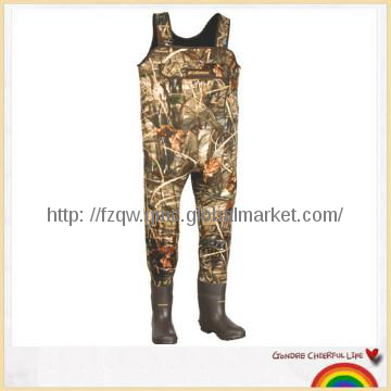 camouflage fishing chest waders