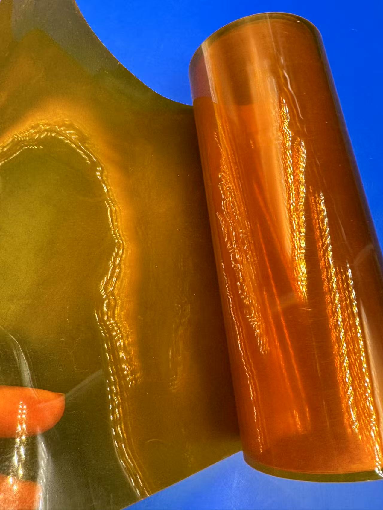 PVC translucent orange film
