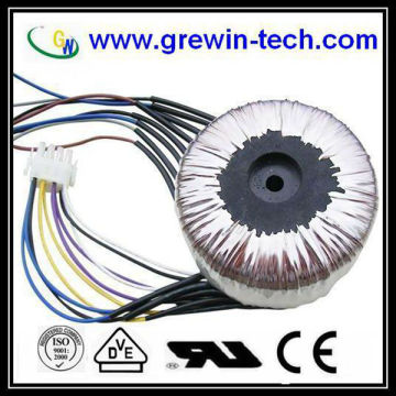 110V- 230V 36V 24V 12V isolation toroidal transformer for audio amplifier