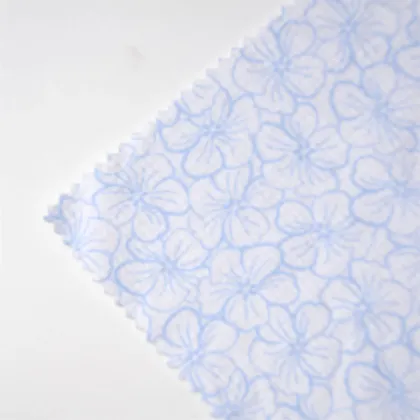Cotton Polyester Jacquard Knit Fabric