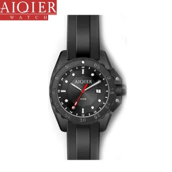 Men fashion military watch with BGW luminous
