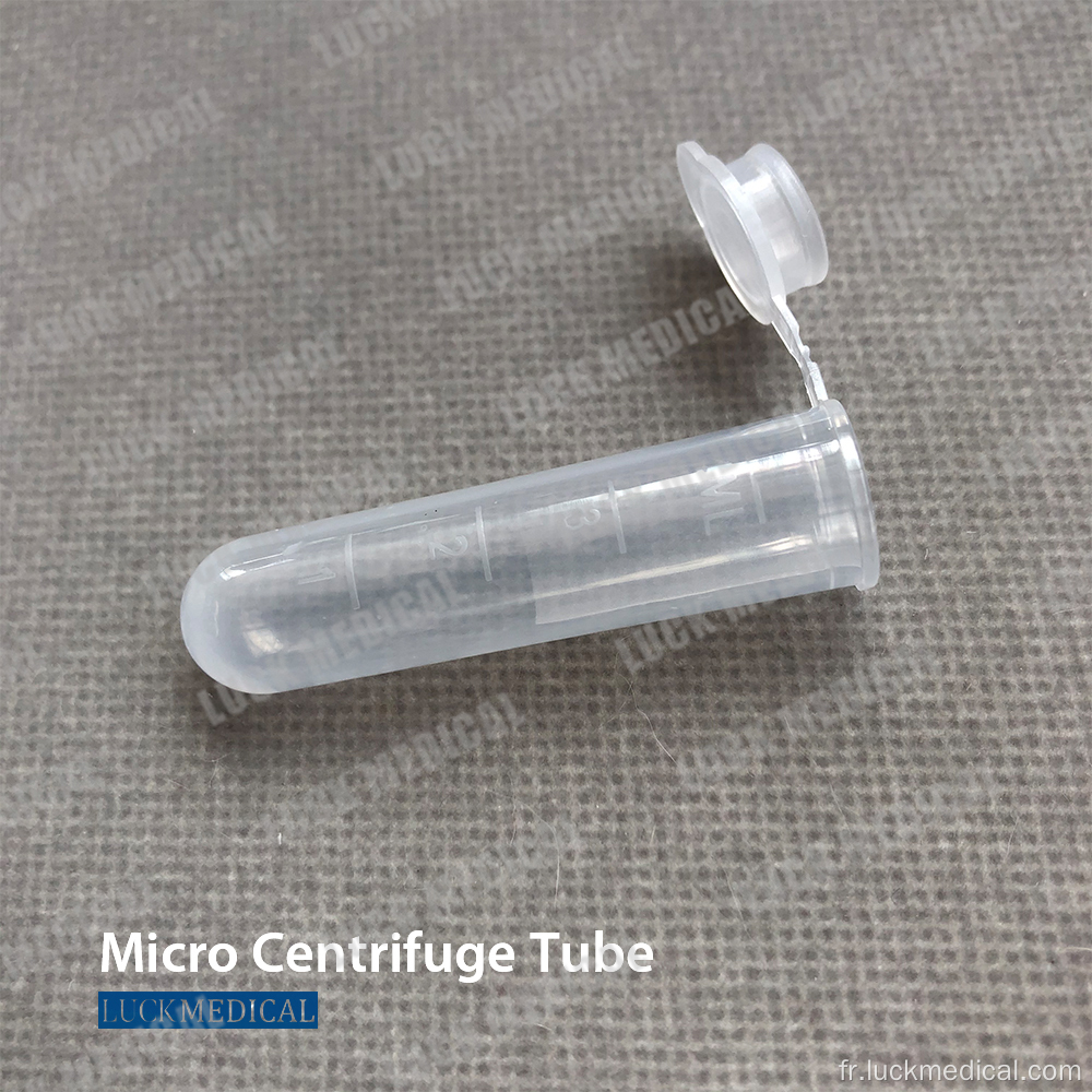 Tube micro-centrifugeuse jetable MCT