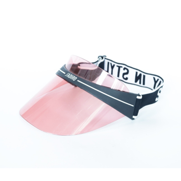 Custom Logo Plastic Transparent Sun Cap