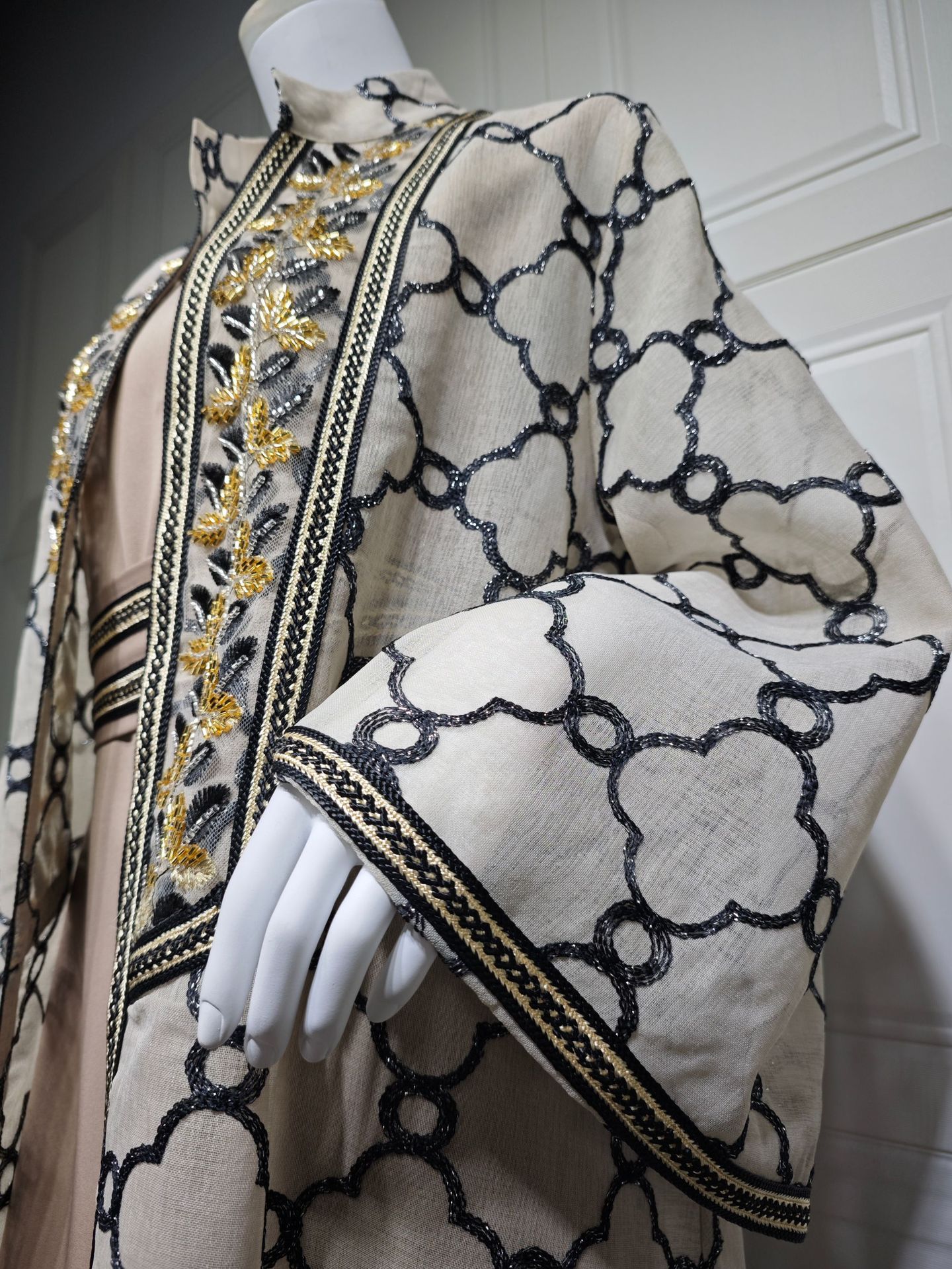 Luxury Abaya Set AB416 (17)