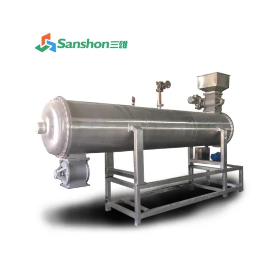 Sanshon Industrial Stainless Steel 304 Steam Cooker Blanching Machine