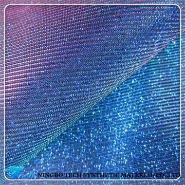 pu colorful glitter shoe leather, glitter fabric for shoe,(cuero sinteticos)