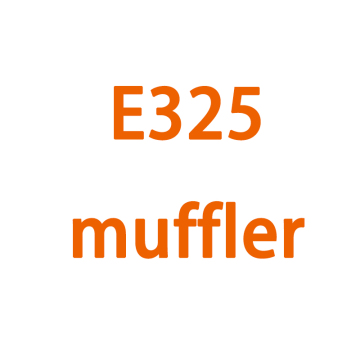 Peças de escavadeira de fábrica de alta qualidade para e325/e325b/e322b - silenciador silenciador