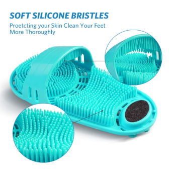 Kustom pribadi silikon shower scrubber