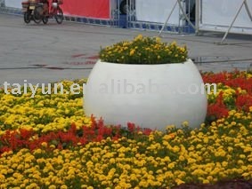 frp Fibre-reinforced plastic colorful flower pot