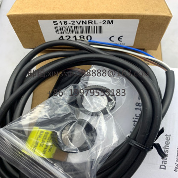 En stock S18-2VNRS-Q8 S18-2VPRS-Q8 Sensor de interruptor fotoeléctrico