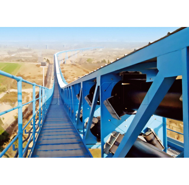 Material Handling Equipment Tubular Belt Conveyor