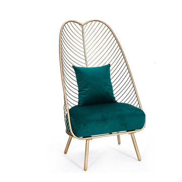 Luxury Nordic Banana Leaf Shape Sofa Chair for Living Room and Bedroom