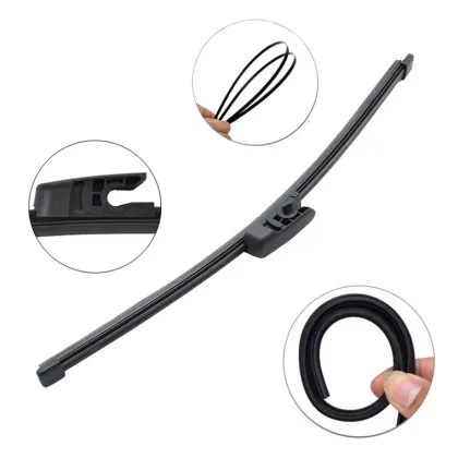 9" Windshield Rain Brush Rear Wiper Blade for Hyundai Veloster MK1 2011-2018