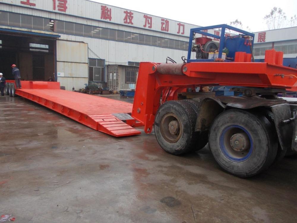 Detchable Lowboy Semi Trailer