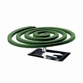 Mosquito Coil, Available in Various Designs/Materials/Sizes and 9 to 10 Hours Burning Time