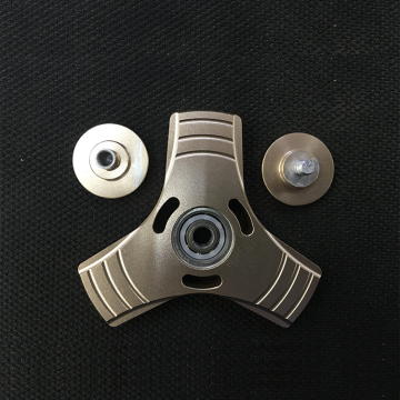 2017 newest low price relieve pressure rainbow cool aluminum alloy metal fidget spinner