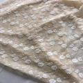 Tulle Mesh Flat Embroidery Fabric