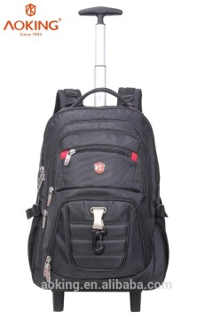2016 new design1680D business trolley backpack bag for travelling with low price