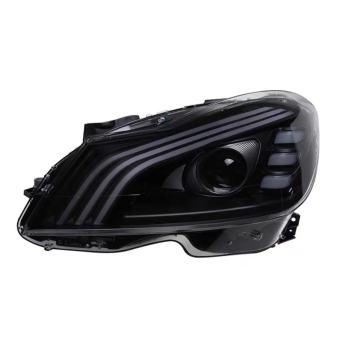 Verbesserte LED-Scheinwerfer für Mercedes Benz C-Klasse W204-Maybach Style mit Tageslaufleuchten (2011-2014)