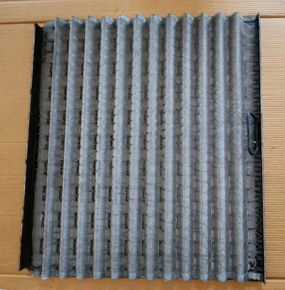 Wave shale shaker screen