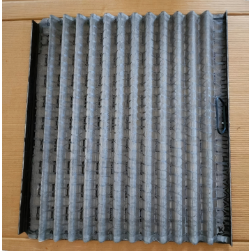 Wave shale shaker screen