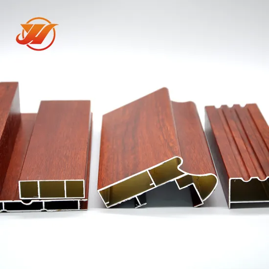 High-Quality Customized Powder Coated Wood Grain Aluminum Extruded Profiles - HuaYang China OEM ISO