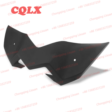 Schwarzer Motorrad -Front -Fender Extender für Yamaha Aerox155 NVX155