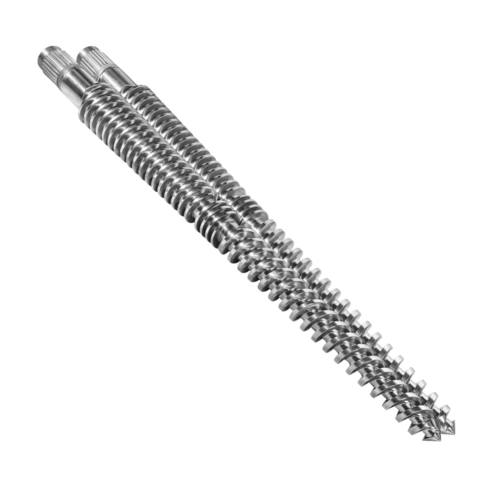 Guangyou Conical twin screw at bariles