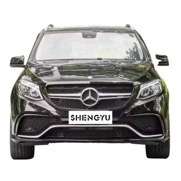 Mercedes-Benz ML W166 2010-2015 Body Kit Upgrade to GLE63 AMG - Headlights, Taillights, Bumper, Rear Lip, Exhaust Pipes
